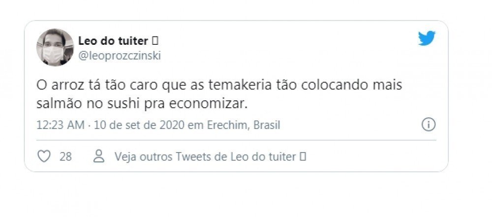 Mais caro que salmão