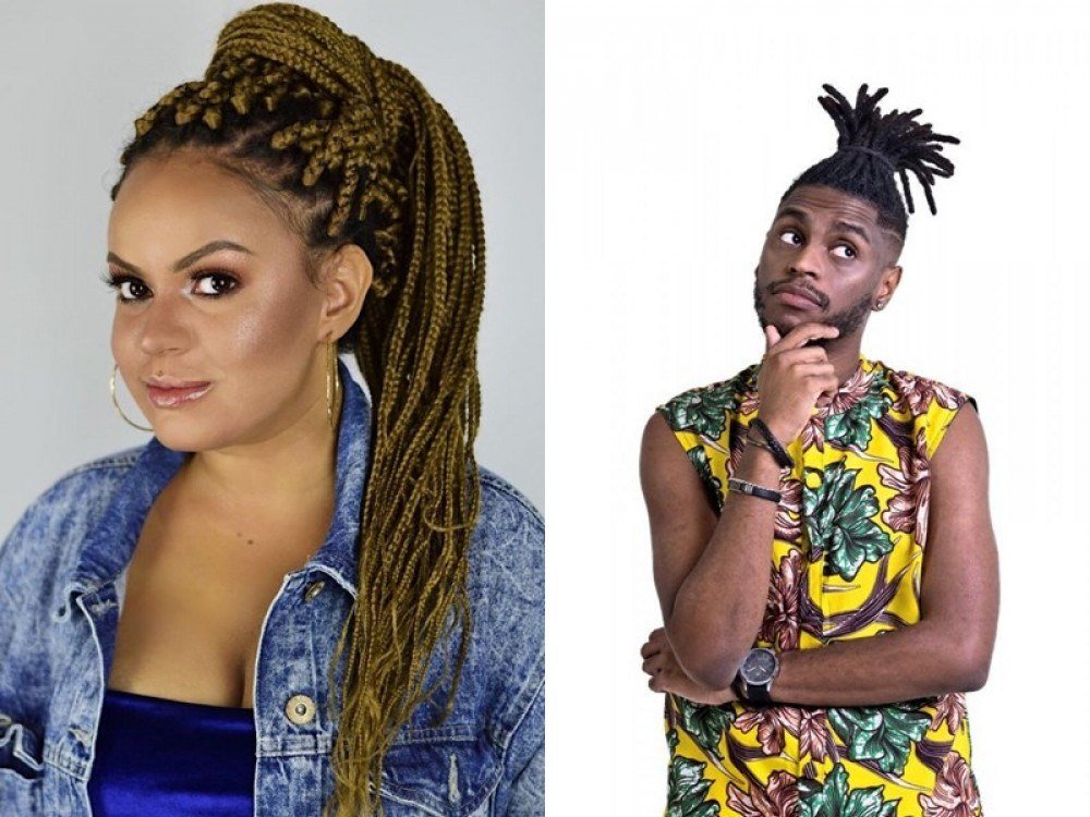 Humorista Bruna Braga e Yuri Marçal