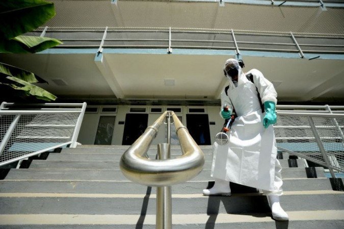 Desinfecção no Marista João Paulo II será realizada a cada 15 dias