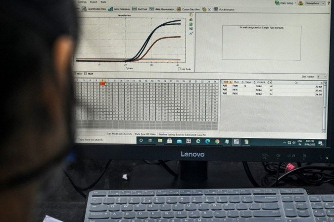 A maior parte desses ataques cibernéticos, segundo fontes consultadas pelo jornal, partiu da China e da Rússia. - (crédito: INDRANIL MUKHERJEE / AFP) A maior parte desses ataques cibernéticos, segundo fontes consultadas pelo jornal, partiu da China e da Rússia. - (crédito: INDRANIL MUKHERJEE / AFP)