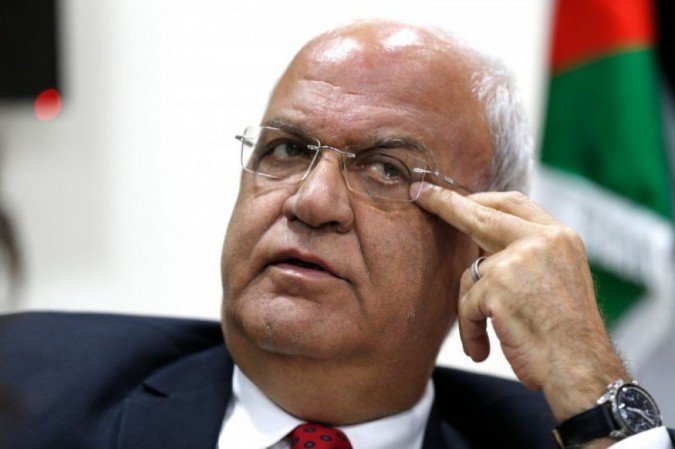 Saeb Erekat, negociador-chefe palestino e secretário-geral da Organização para a Libertação Palestina (OLP)