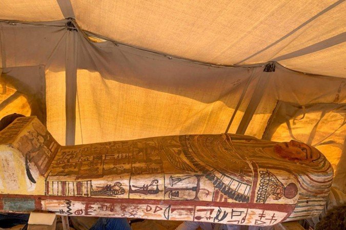 (crédito: EGYPTIAN MINISTRY OF ANTIQUITIES / AFP) (crédito: EGYPTIAN MINISTRY OF ANTIQUITIES / AFP)