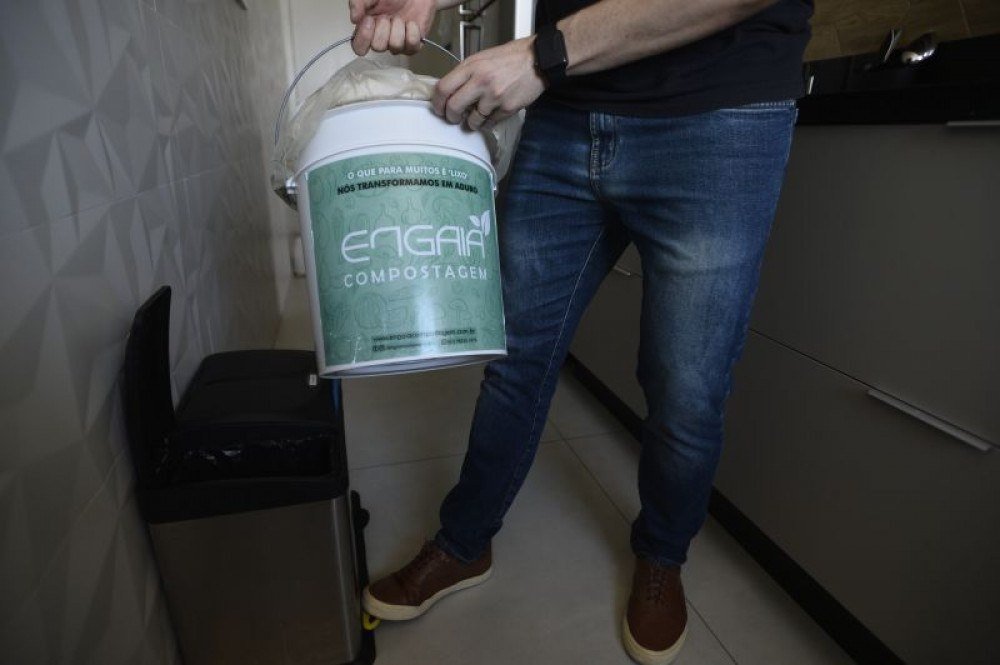 Produção de resíduos em casa e no condomínio Le clube em Águas Claras Cássio Araújo engenheiro ambiental.