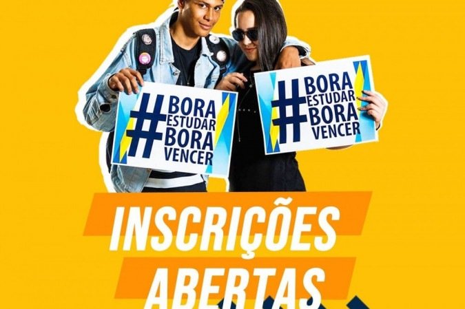Cursinho beneficente Bora Vencer está com inscrições abertas para preparatório à distância para o Enem - (crédito: Reprodução / Facebook) Cursinho beneficente Bora Vencer está com inscrições abertas para preparatório à distância para o Enem - (crédito: Reprodução / Facebook)