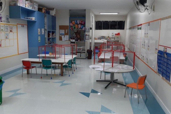 Maple Bear se preparou para a volta às aulas e impôs várias medidas de biossegurança para proteção dos alunos e funcionários