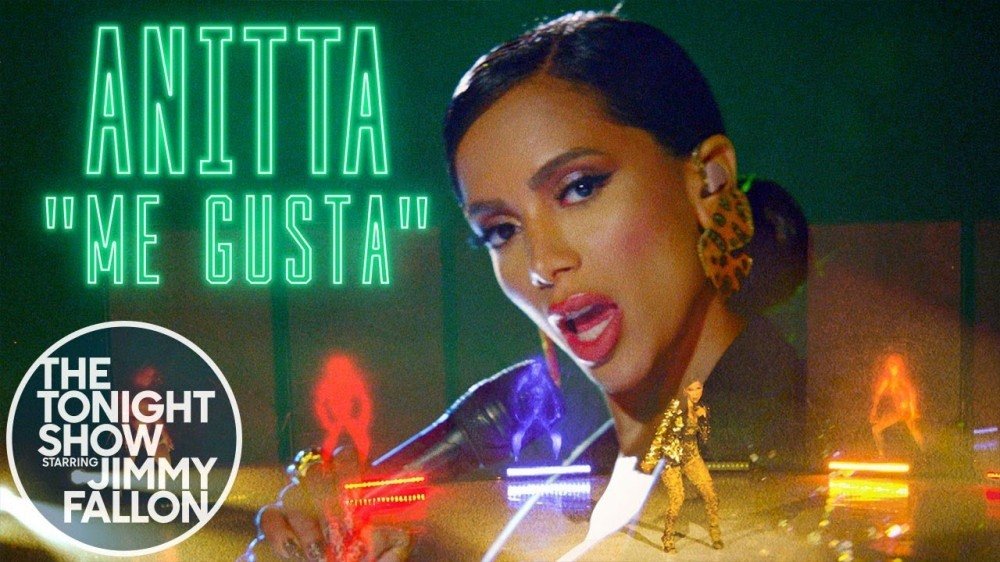 Anitta canta no programa de Jimmy Fallon e diz nome do próximo álbum