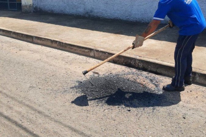 Até o momento foram tapados 417 buracos