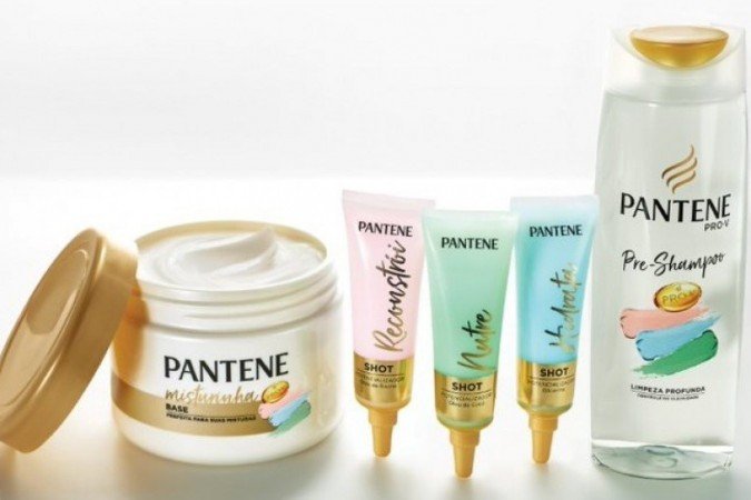 Xampu personalizado. Linha Misturinha Pantene