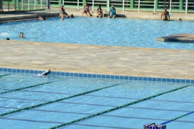 Movimento nas piscinas do DF