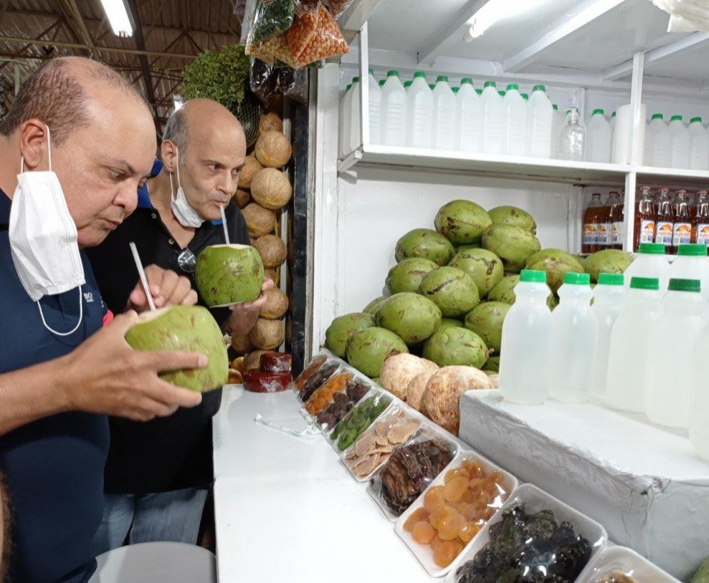 Vice-governador esteve presente na visita