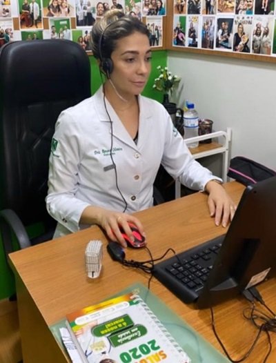 Renata Oliveira diz que é importante manter a relação médico-paciente