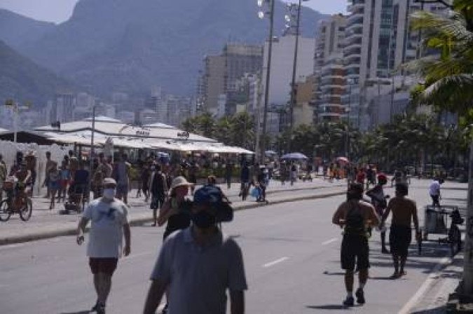 Temperatura no Rio neste verão ultrapassou 40°C -  (crédito: Tomaz Silva/Agencia Brasil)