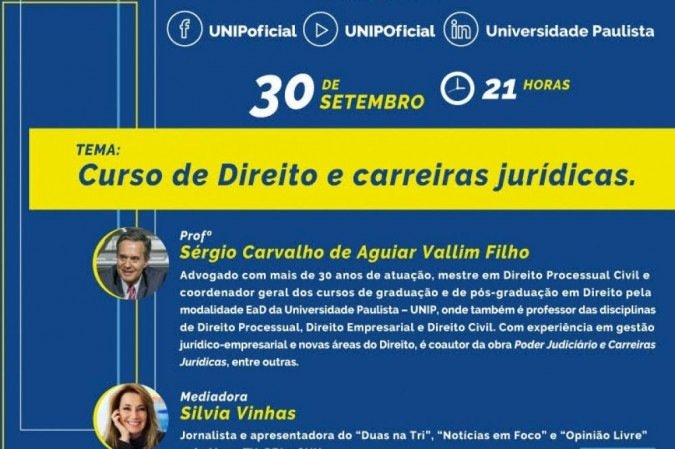 (crédito: Divulgação Unip ) (crédito: Divulgação Unip )