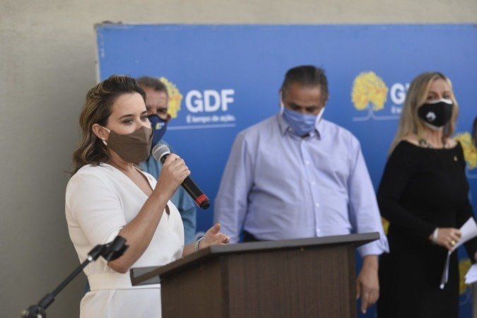 Reabertura do mezanino e do mirante da Torre de TV contou com a presença da secretária da Mulher, Ericka Filippelli