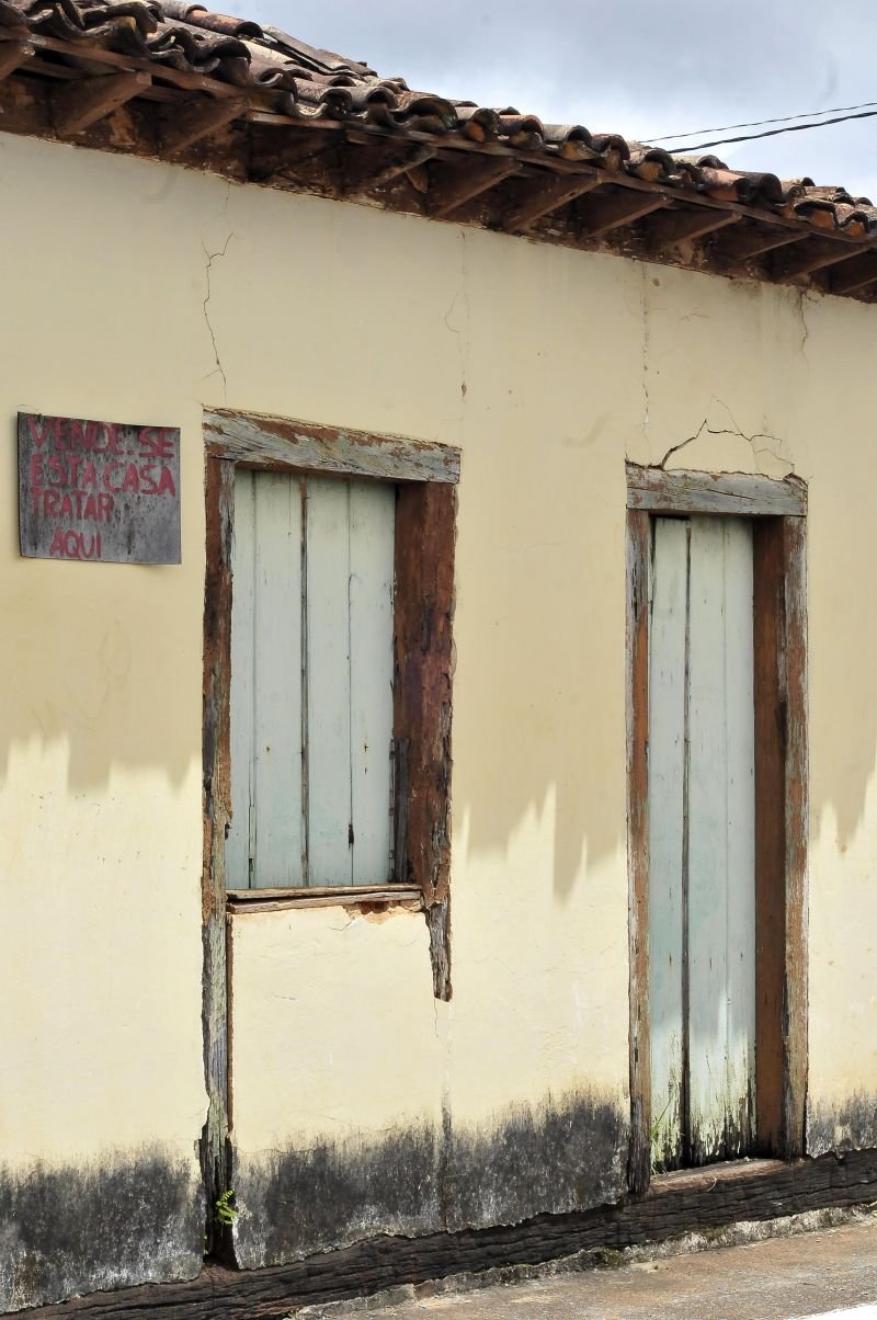 O imóvel tinha entre 120 a 140 anos. 