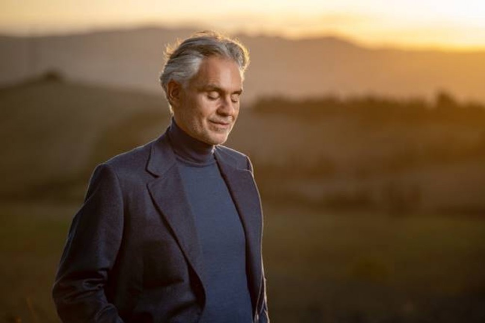 Andrea Bocelli anuncia concerto de Natal, 'Believe in Christmas'