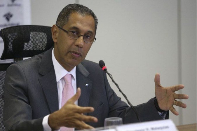 24/11/2017. Crédito: José Cruz/Agência Brasil. Brasília - DF. O chefe do Centro de Estudos Tributários e Aduaneiros, Claudemir Malaquias, apresenta o resultado da arrecadação de tributos federais e contribuições previdenciárias do mês de outubro.