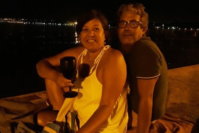 Ana Aguiar e Américo Júnior Aguiar