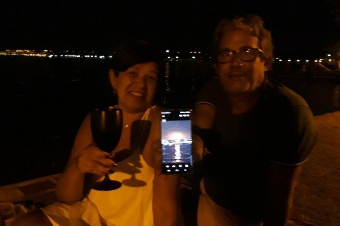 Ana Aguiar e Américo Júnior Aguiar