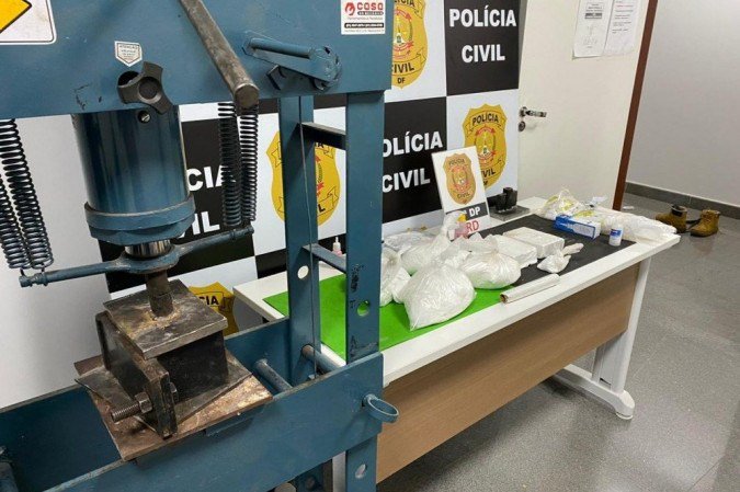 Ação faz parte da Operação Stone Henge - (crédito: PCDF/Divulgação) Ação faz parte da Operação Stone Henge - (crédito: PCDF/Divulgação)