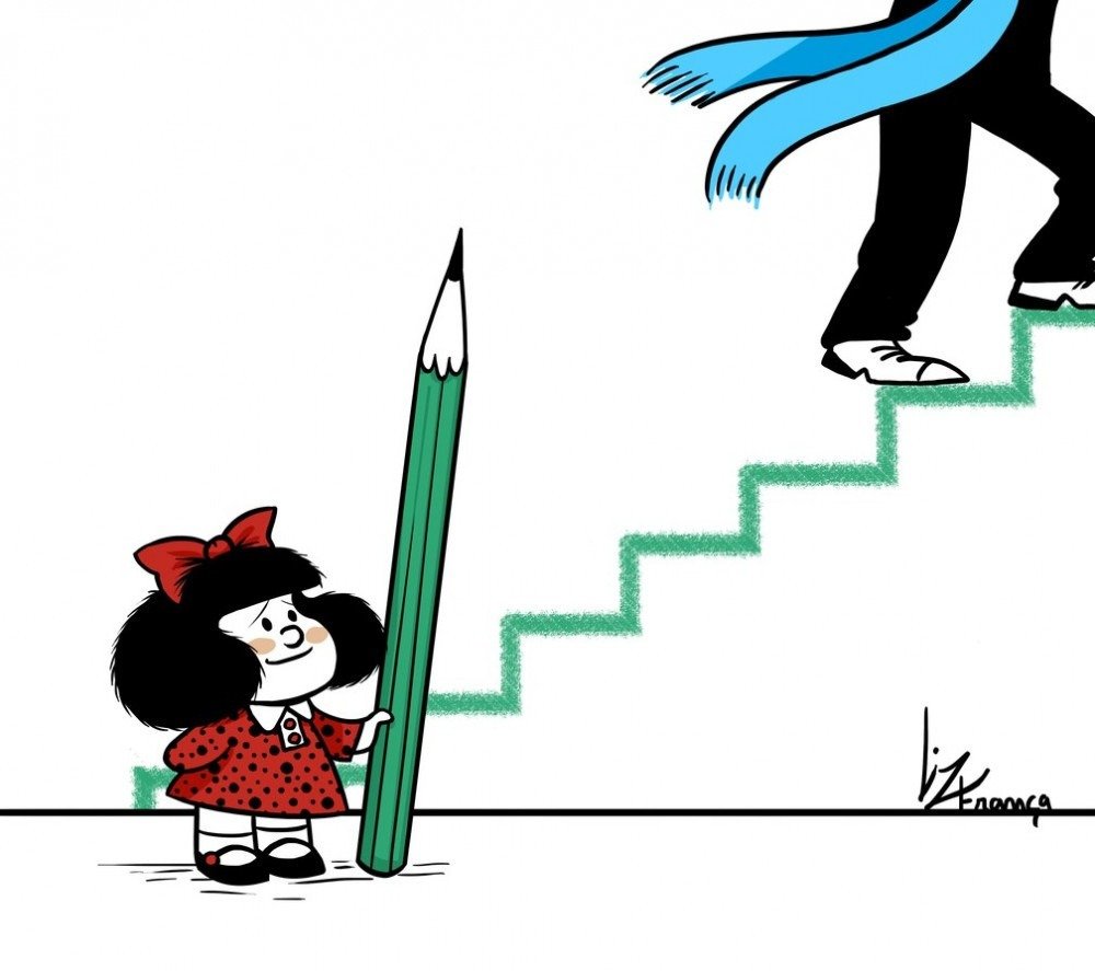 Homenagem da Associação dos Cartunistas do Brasil ao argentino Quino