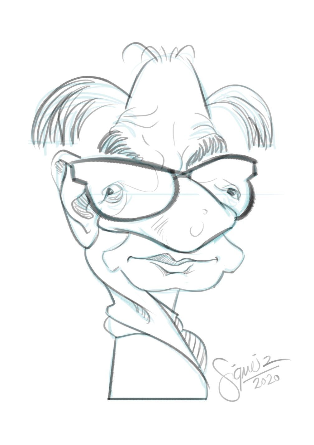 Homenagem da Associação dos Cartunistas do Brasil ao argentino Quino