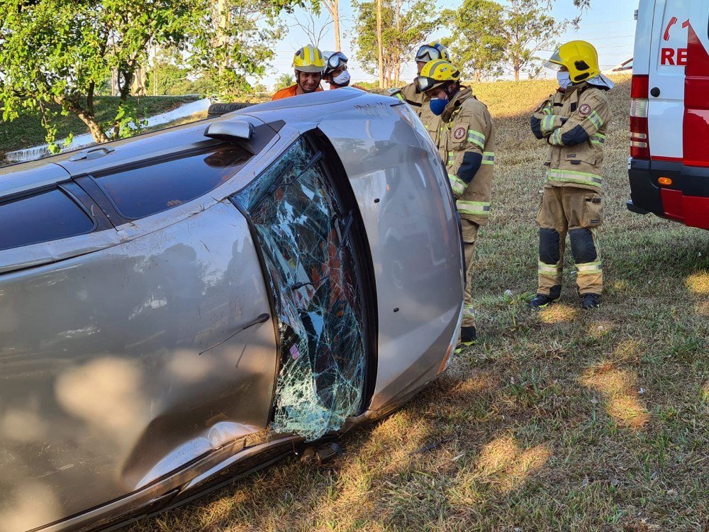 Outro acidente aconteceu na Estrada Parque Indústria e Abastecimento Norte (Epia Norte),  sentindo Sobradinho, próximo a Água Mineral. Não houve feridos