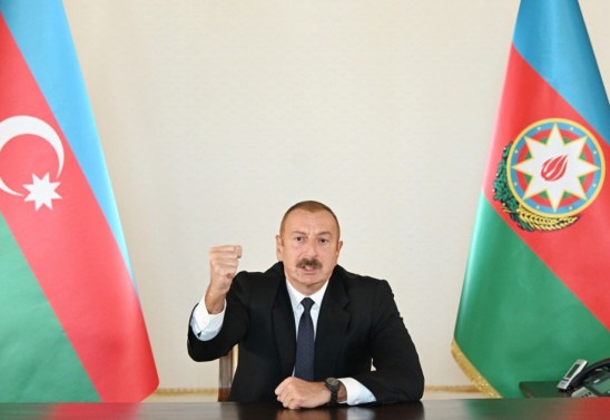 Handout / Azerbaijani Presidential Press Office / AFP