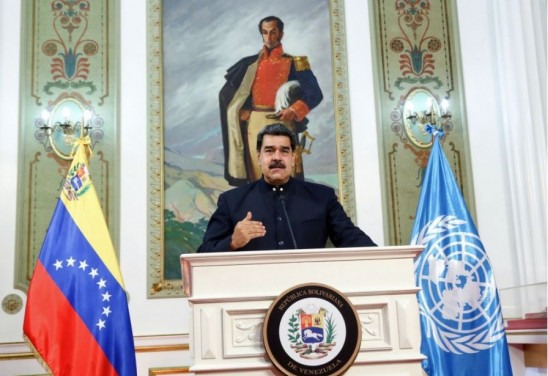 AFP PHOTO / VENEZUELA'S PRESIDENCY / MARCELO GARCIA