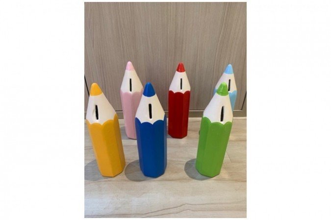 Cofres Lápis, da Sambabebê (R$ 35, cada)