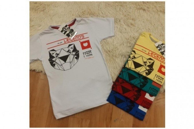 Camisetas, da Mari Liz Moda Infantil (R$ 35,90, cada)