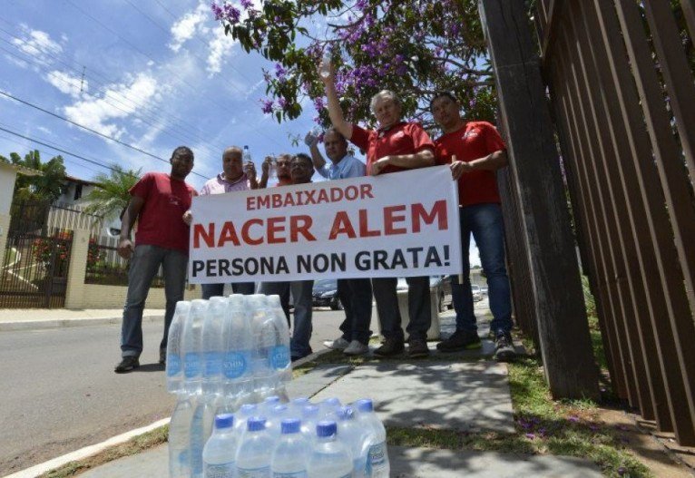 Protesto registrado em 2016