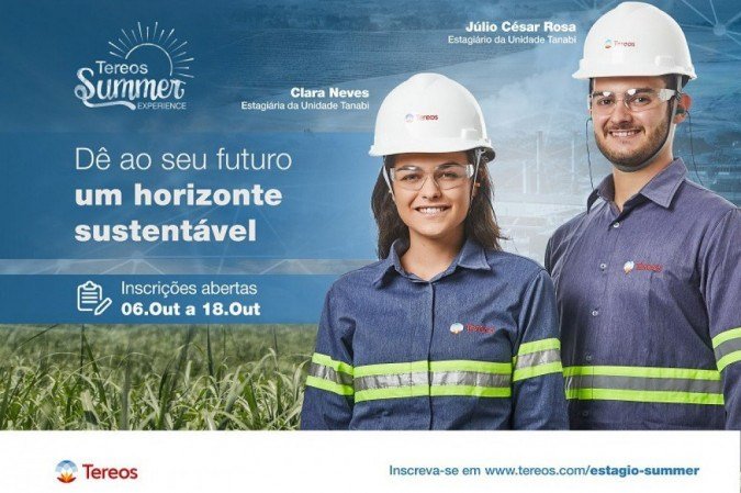 (crédito: Divulgação Tereos) (crédito: Divulgação Tereos)