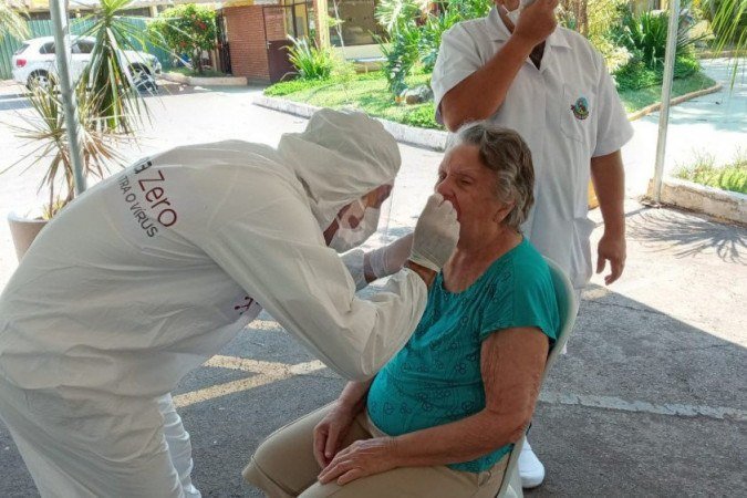 Rotary Club Brasília Lago Sul realiza campanha Corona Zero com testagem gratuita em asilos do DF e Entorno - (crédito: Divulgação) Rotary Club Brasília Lago Sul realiza campanha Corona Zero com testagem gratuita em asilos do DF e Entorno - (crédito: Divulgação)