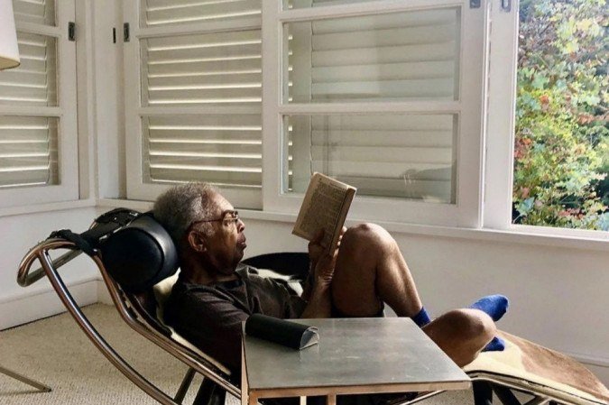 Gilberto Gil fará a leitura em live em 24 de outubro - (crédito: Instagram/Reprodução) Gilberto Gil fará a leitura em live em 24 de outubro - (crédito: Instagram/Reprodução)