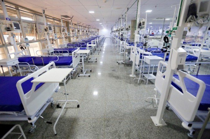 Com a diminuição do número de internações, o hospital de campanha será encerrado - (crédito: Davidyson Damasceno/IGESDF) Com a diminuição do número de internações, o hospital de campanha será encerrado - (crédito: Davidyson Damasceno/IGESDF)