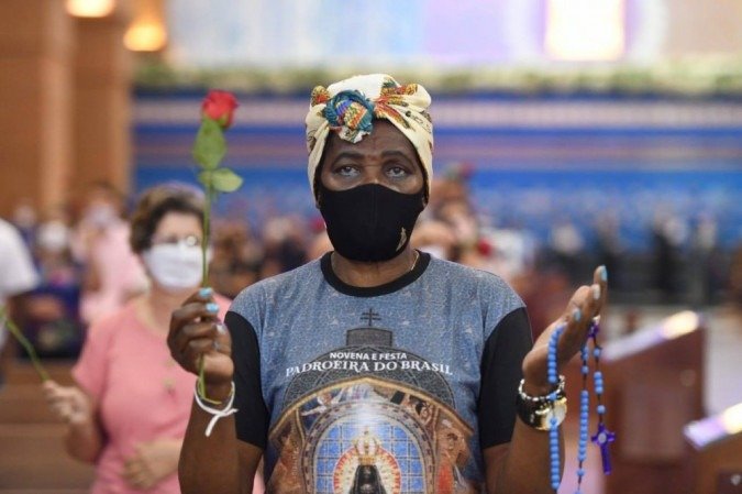 Missa do Dia de Nossa Senhora Aparecida, 12 de outubro de 2020, no Santuário Nacional