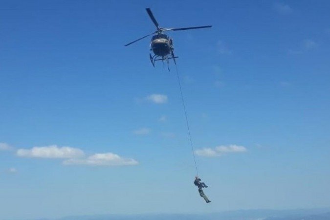 PMSC em resgate de alpinistas no interior do Estado