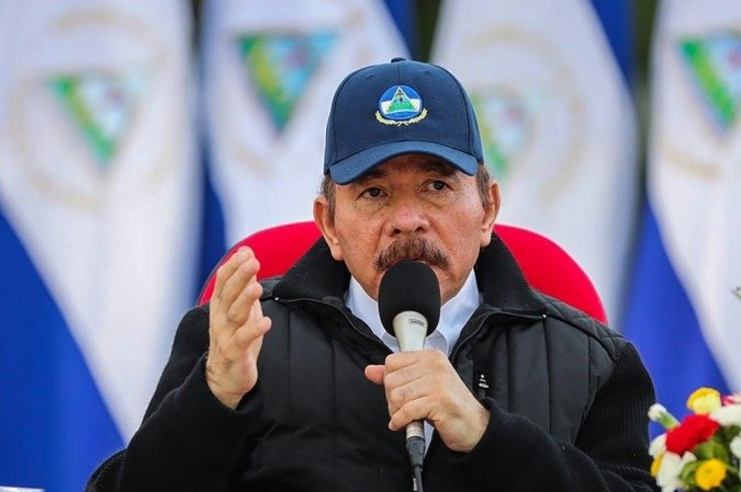 Presidente da Nicarágua, Daniel Ortega -  (crédito: CESAR PEREZ/AFP)