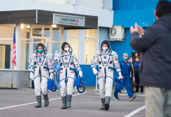 Andrey SHELEPIN / Agência Espacial Russa Roscosmos / AFP