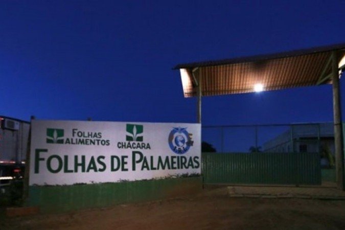 Fachada da Chácara Folhas de Palmeiras, no Gama - (crédito: Material cedido ao Correio) Fachada da Chácara Folhas de Palmeiras, no Gama - (crédito: Material cedido ao Correio)