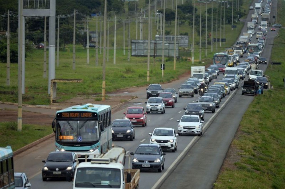 Sentidos da BR-070 serão invertidos a partir de terça-feira; confira