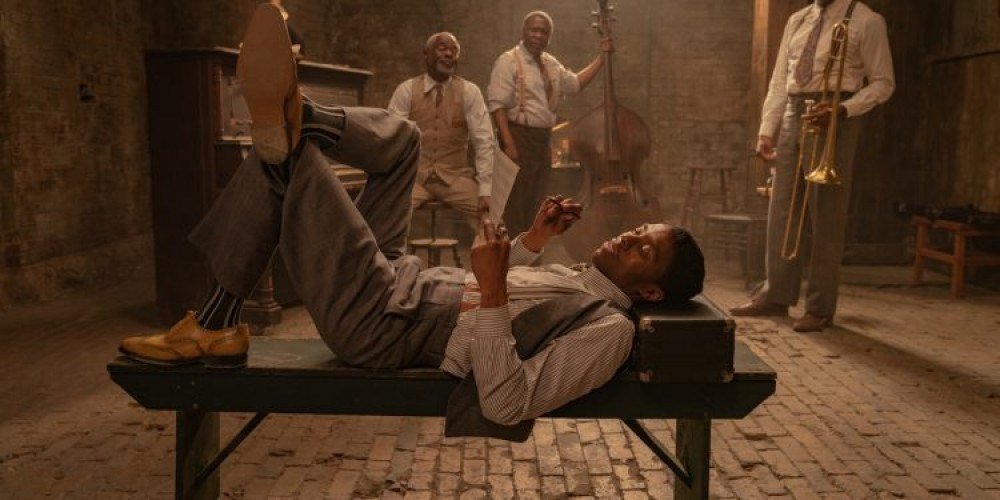 Primeiras imagens de A voz suprema do blues, último trabalho realizado por Chadwick Boseman