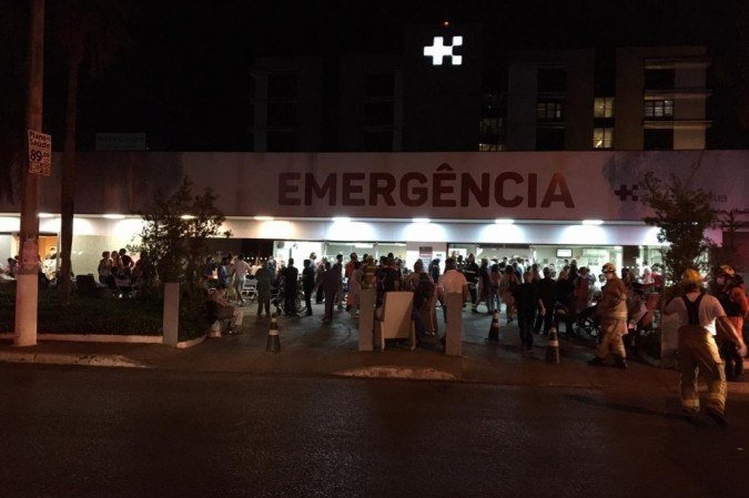 Incêndio em hospital na Asa Norte