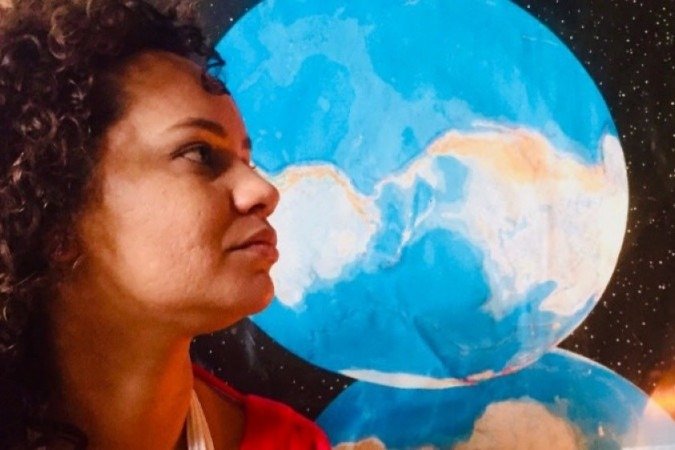 Muryel Arantes, geógrafa brasileira que participará de evento global da Google -  (crédito: Arquivo Pessoal )