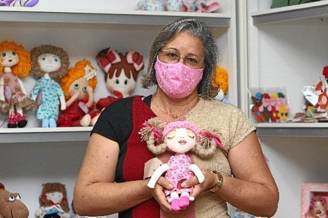 Artesãos do DF se reinventaram durante a pandemia - (crédito: Ana Rayssa/CB/D.A Press) Artesãos do DF se reinventaram durante a pandemia - (crédito: Ana Rayssa/CB/D.A Press)
