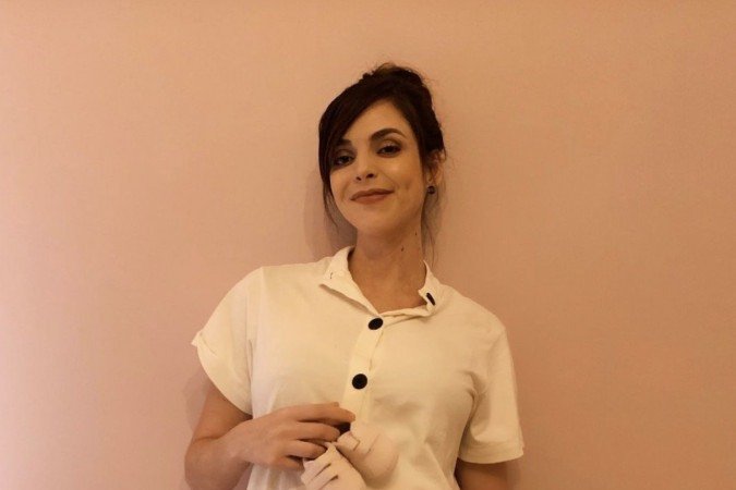 A apresentadora Titi Muller