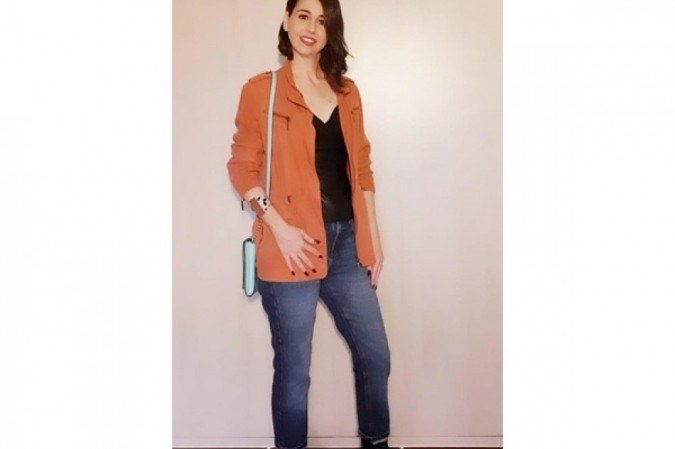 Terceira peça no frio e no calor. Veridiana Godoy