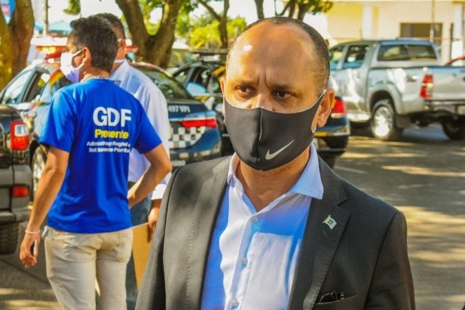 Secretário da DF Legal, Cristiano Mangueira -  (crédito: Paulo H. Carvalho / Agência Brasília)