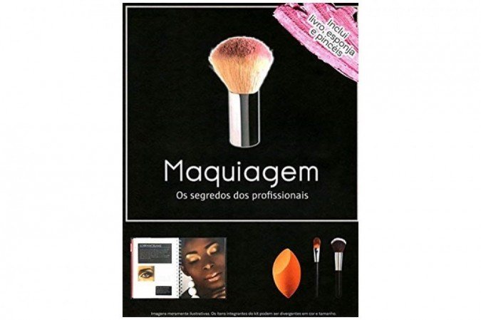 Maquiagem os segredos dos profissionais R$ 39,90.